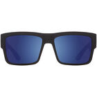 CYRUS LOW BRIDGE FIT, Soft Matte Black-Happy Bronze with Blue Spectra Mirror AF, hi-res image number null
